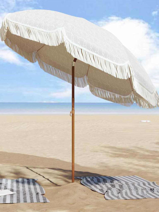 Metal Grey Garden & Terrace Parasol 2.09x2.09xHeight 2.09m