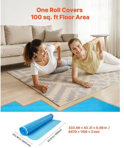 Vevor Plastic Floor 2mm in Roll