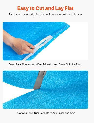 Vevor Plastic Floor 2mm in Roll