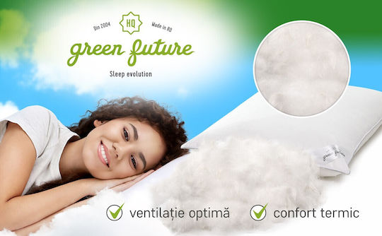 Green Future Sleep Pillow Feathered Soft 40x40cm