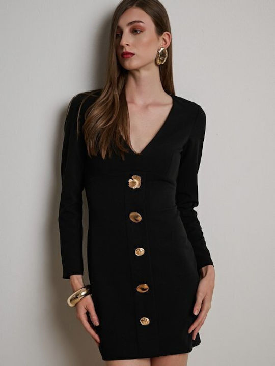 Mini Abendkleid Schwarz