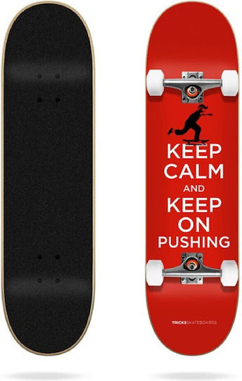 Tricks Skate Calm 7.87" Complet Placă scurtă Roșu