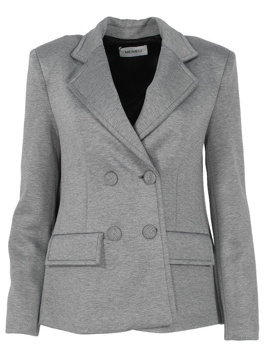 Meimeij Damen Blazer Grey