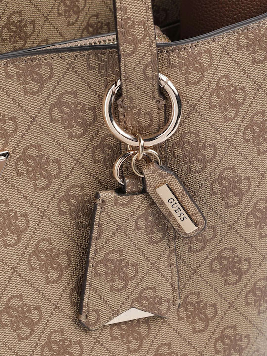 Guess Meridian Ii Γυναικεία Τσάντα από Συνθετικό Δέρμα Guess Meridian Ii Γυναικεία Τσάντα από Συνθετικό Δέρμα