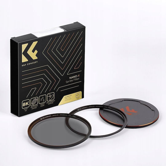 K&F Concept Σετ Φίλτρων PL / CPL Διαμέτρου 82mm για Φωτογραφικούς Φακούς