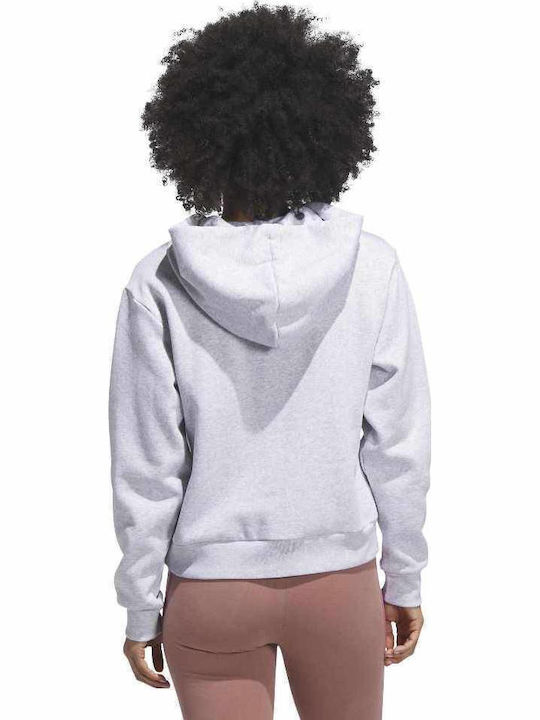 adidas Sweatshirt Grey Heather with Hood