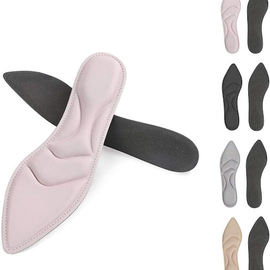 Ανατομικοί Πάτοι Παπουτσιών με Memory Foam για Τακούνια 1OMO65 2τμχ