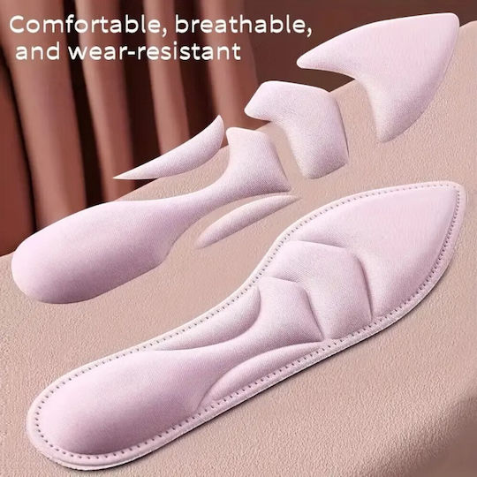 Ανατομικοί Πάτοι Παπουτσιών με Memory Foam για Τακούνια 1OMO65 2τμχ