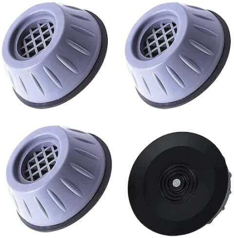 Anti-Vibrations-Pads Für Waschmaschine/Trockner aus Kunststoff 4Stück