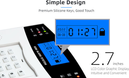 PGST Wireless Alarm Control System GSM Wi-Fi