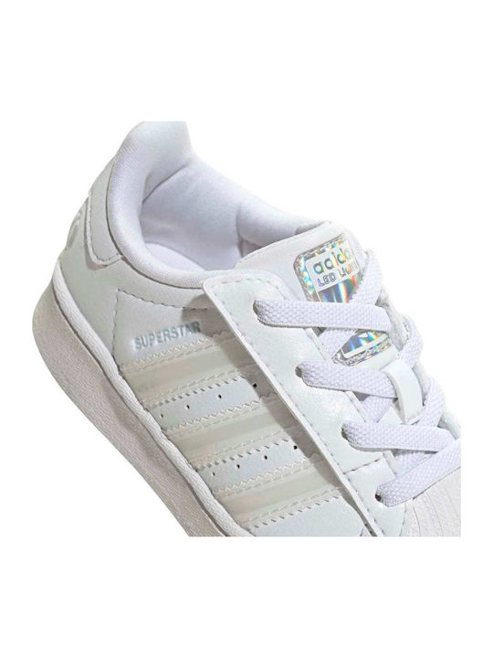 Superstar Superstar Superstar Детски маратонки Low Светещи Бели