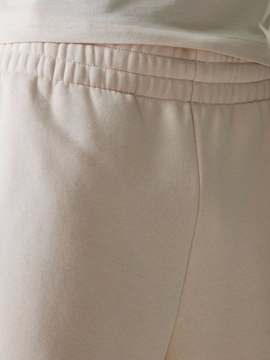 Παντελόνι Φόρμας με Λάστιχο Light Beige
