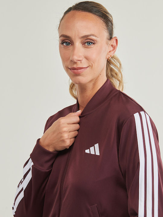 Essentials 3-stripes Комплект анцуг Бордо