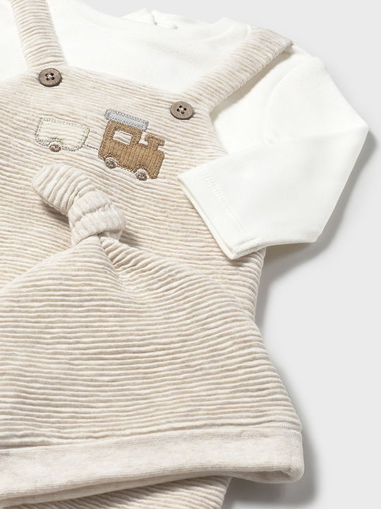 Mayoral Babystrampler Langärmliges White