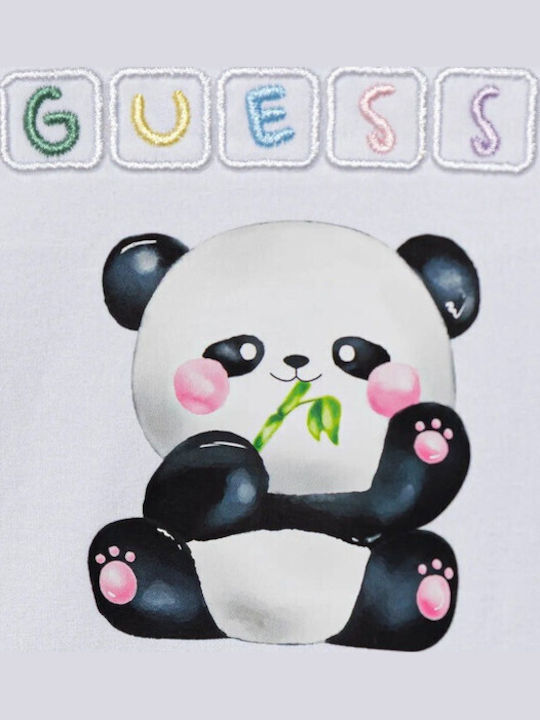Guess Baby Bodysuit Set Long-Sleeved with Accessories Beige 5pcs