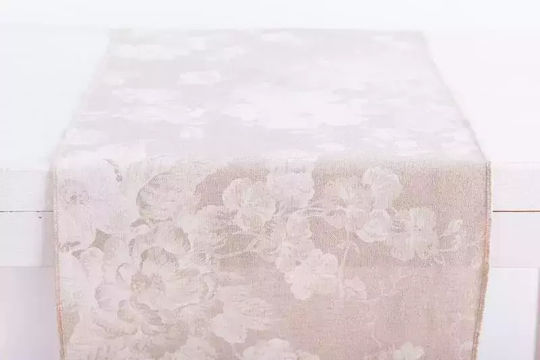 Beauty Home Ράνερ Λευκό 32x150εκ. Beauty Home Ράνερ Λευκό 32x150εκ.