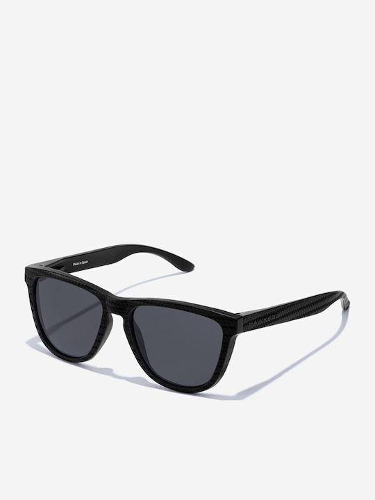 Hawkers One Unisex Γυαλιά Ηλίου με Μαύρο Σκελετό και Μαύρο Polarized Φακό