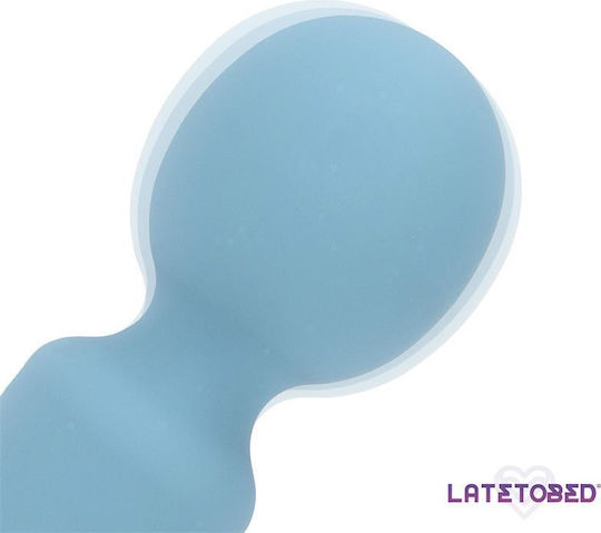 LateToBed Sander Mini Δονητής Μασάζ 15cm Γαλάζιος