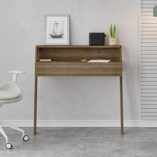 Desk Cowork 94x50x91cm Open Walnut