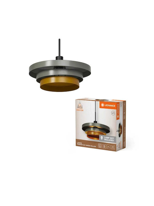 Osram Κρεμαστό Φωτιστικό Πράσινο με Ντουί E27