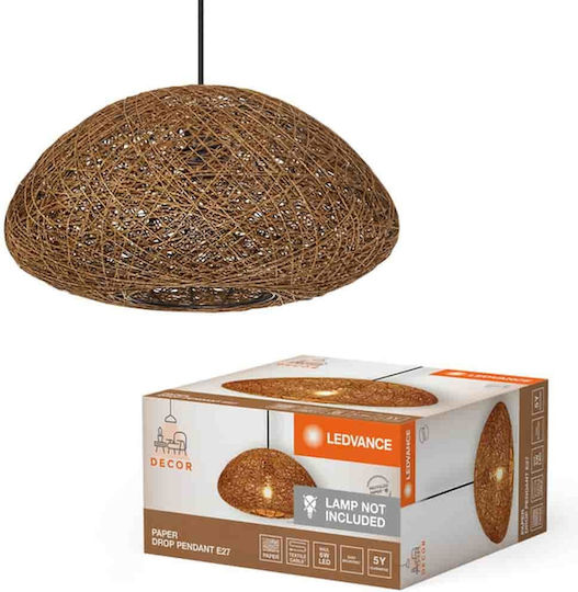 Osram Pendant Light Brown with Socket E27