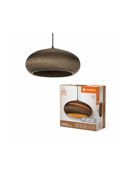 Osram Κρεμαστό Φωτιστικό Καφέ με Ντουί E27