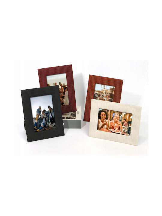 Loveinstant Fabric Photo Frame with Ecru Frame
