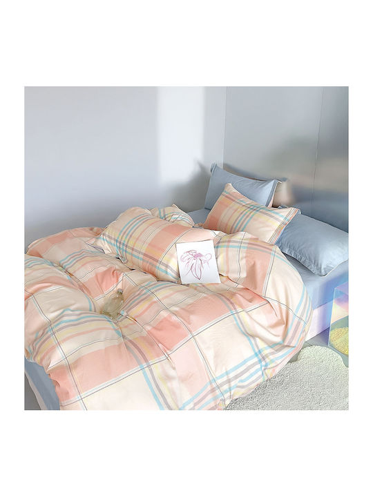Rythmos Lavinia Set Coverlet Queen Size Cotton Satin Lavinia 220x240cm 3pcs