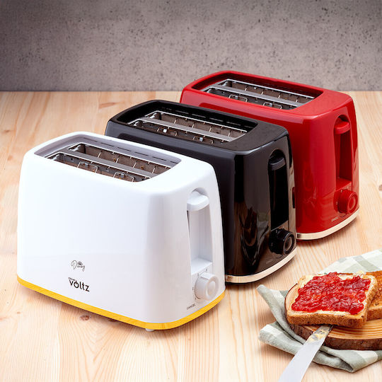 Voltz Тостер Двуместна 700W Бяла