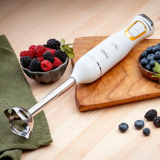 Voltz Handmixer mit Inox-Stab 800W Weiß