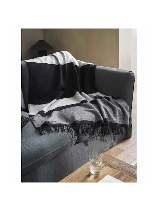 Nissa 103 Sofa Blanket Gofis Home Cotton Polyester 130x170