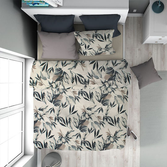 Dimcol Queen 220x240 Eurydiki 710 Ecru-black