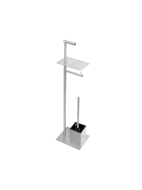Kapitan Floor Paper Holder Metallic Gray