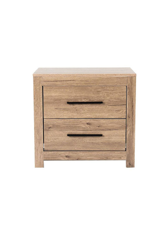 Nachttisch Dodo Holz Beiges 58x39x56cm