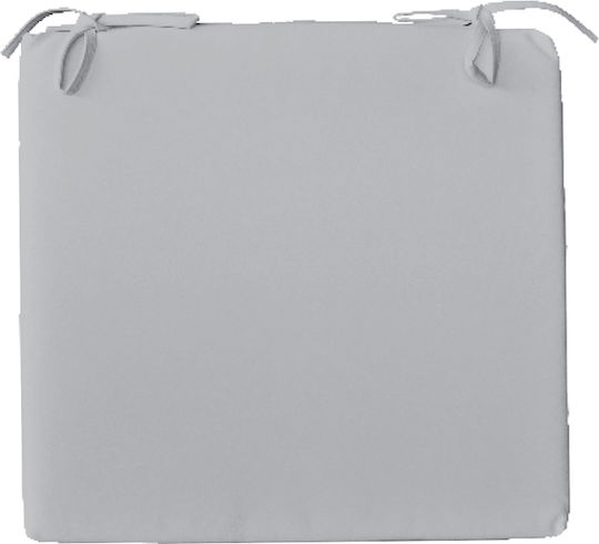 Woodwell Seat Καρέκλας Κήπου Γκρι 44.5x44.5εκ.