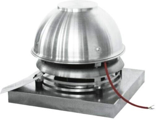Turbofan Καπέλο Καπνοδόχου Inox 200mm Ασημί