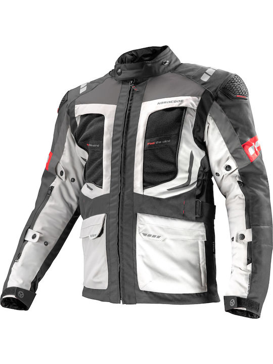 Nordcode Dakar Evo Ii Men's Motorcycle Jacket 4 Seasons Waterproof Black