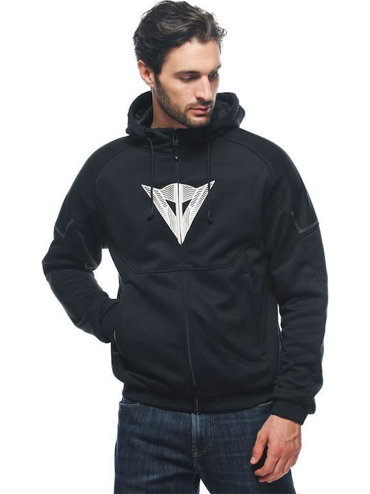 Dainese Daemon-X Men's Motorcycle Jacket 4 Seasons Black/White