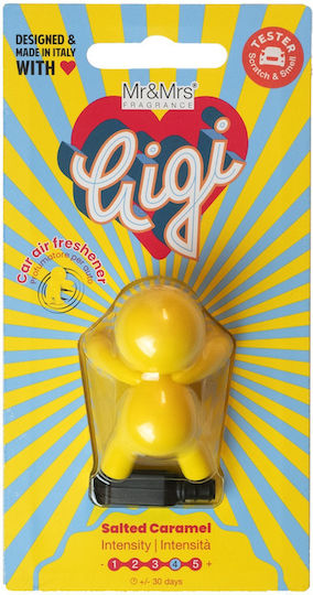 Mr & Mrs Fragrance Αρωματικό Αεραγωγού Αυτοκινήτου Gigi Salted Caramel