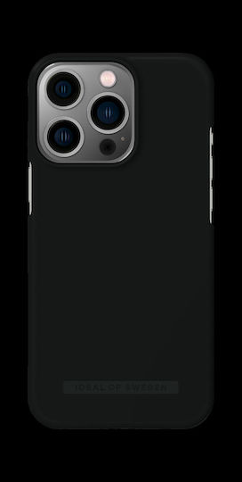 iDeal Of Sweden Fashion Seamless Back Cover Silicone Coal Black (iPhone 13 Pro)