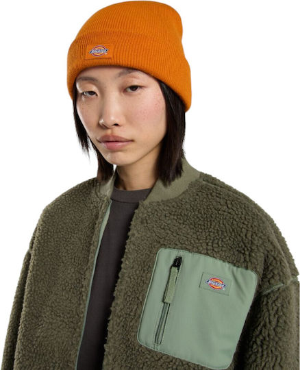 Gibsland Beanie Beanie Knitted in Orange color