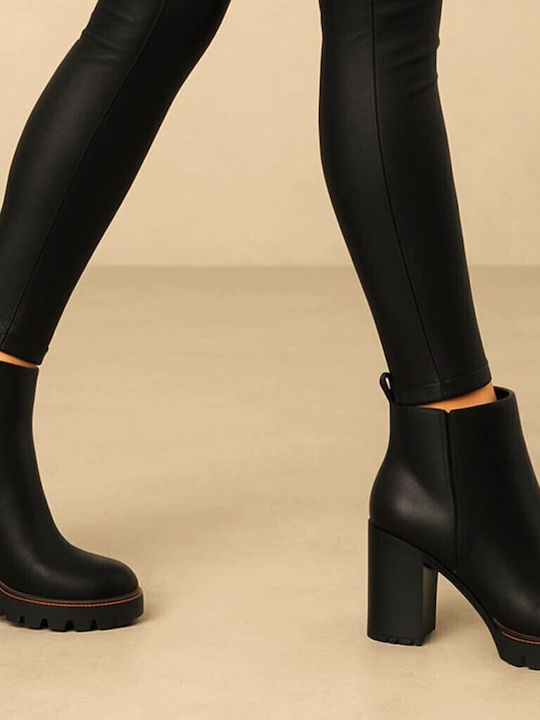 Stiefeletten Damen Schwarz