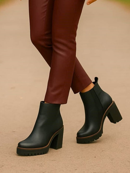 Stiefeletten Damen Schwarz