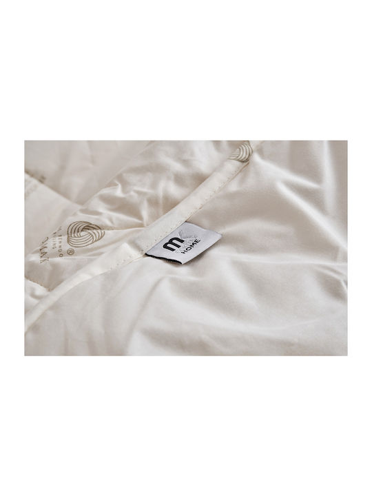 Cokitex Duvet Queen Wool 220x240cm Wool Perfect White