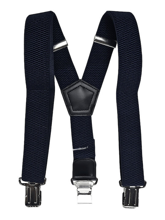 Suspenders 4cm Monochrome 3 Clips B-099 Navy Mcan B-099 Navy Suspenders 4cm Monochrome 3 Clips B-099 Navy Mcan B-099 Navy