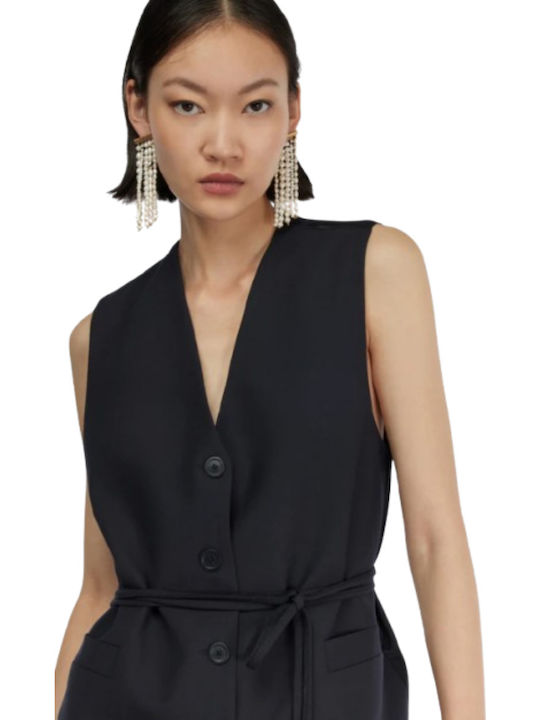 Women's Vest Navy Blue