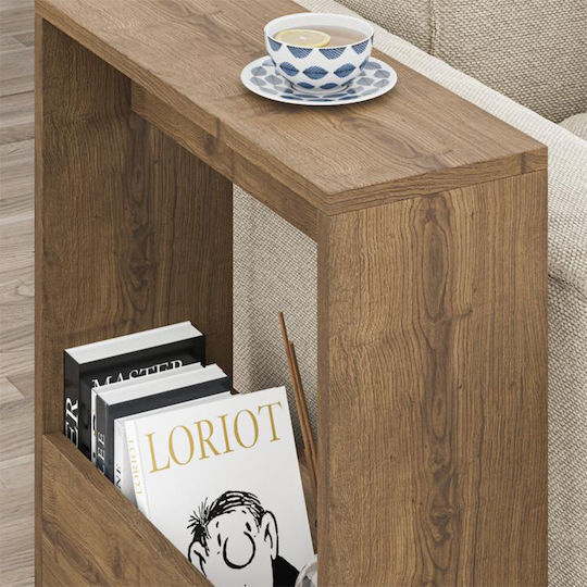 Beistelltisch Simpi B55xT20xH60cm Open Walnut Beistelltisch Simpi B55xT20xH60cm Open Walnut