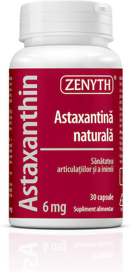 Zenyth Astaxanthin 6mg 30 capace Natural - Natural