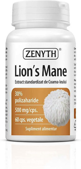 Zenyth Lion's Mane 500mg 100gr 60 capace Natural - Natural