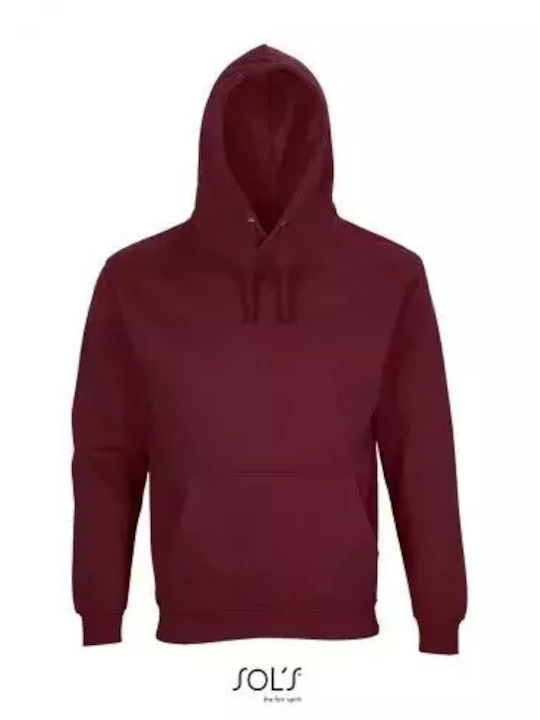 Sol's Condor Men's Long Sleeve Promotional Sweatshirt Burgundy